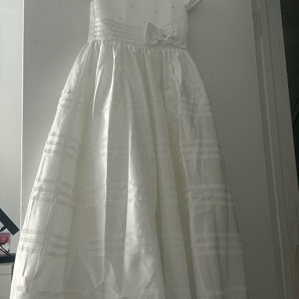 Pearled Communion Dress